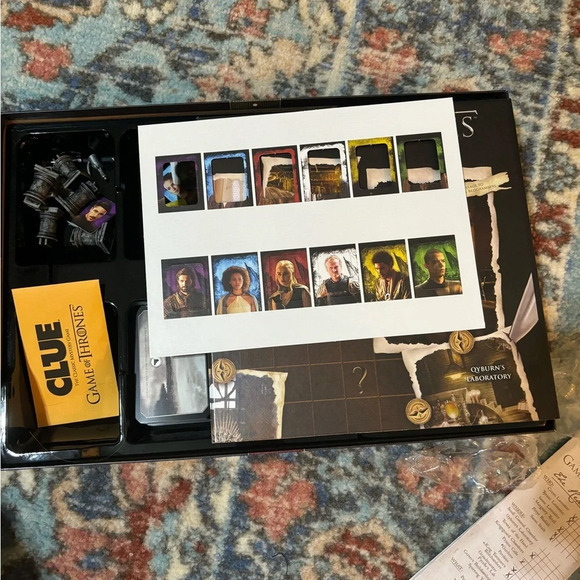 Game Of Thrones‎ Clue Board Game - Picture 3 of 5